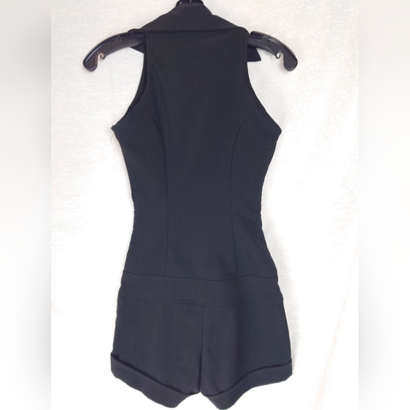 Y2K Valia Romper Black - Picture 3 of 4